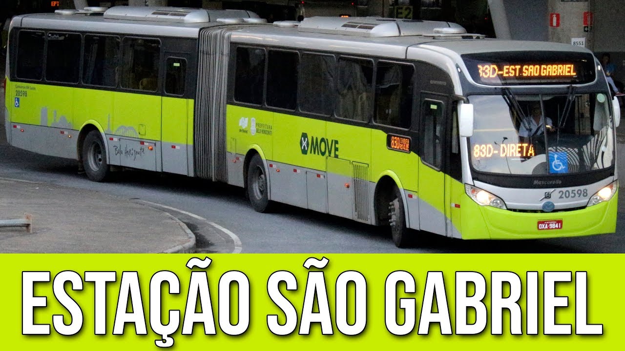 Estação São Gabriel (Belo Horizonte) - Movimentação de Ônibus #110