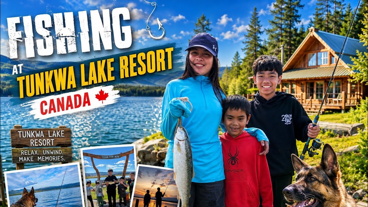Kids Catch BIG Trout at Tunkwa Lake Resort! | British Columbia Fishing