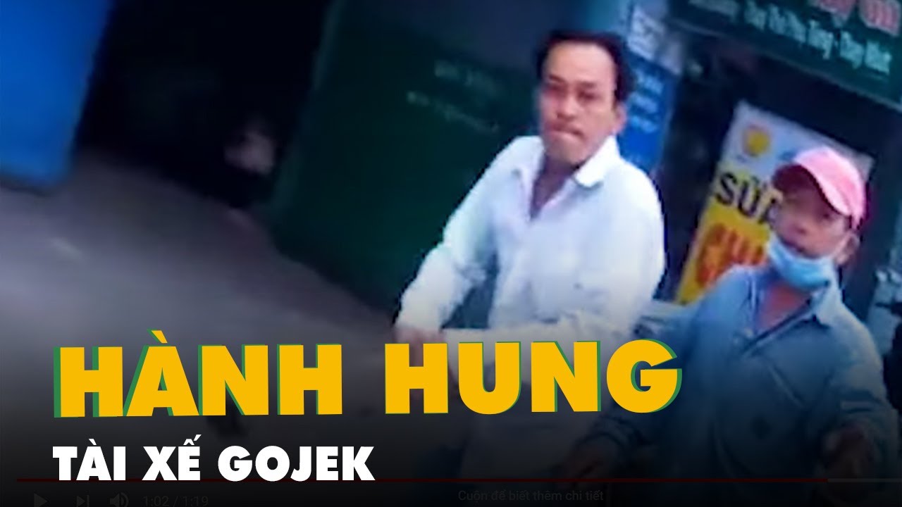 Tài xế Gojek bị đánh ở gần bến xe An Sương