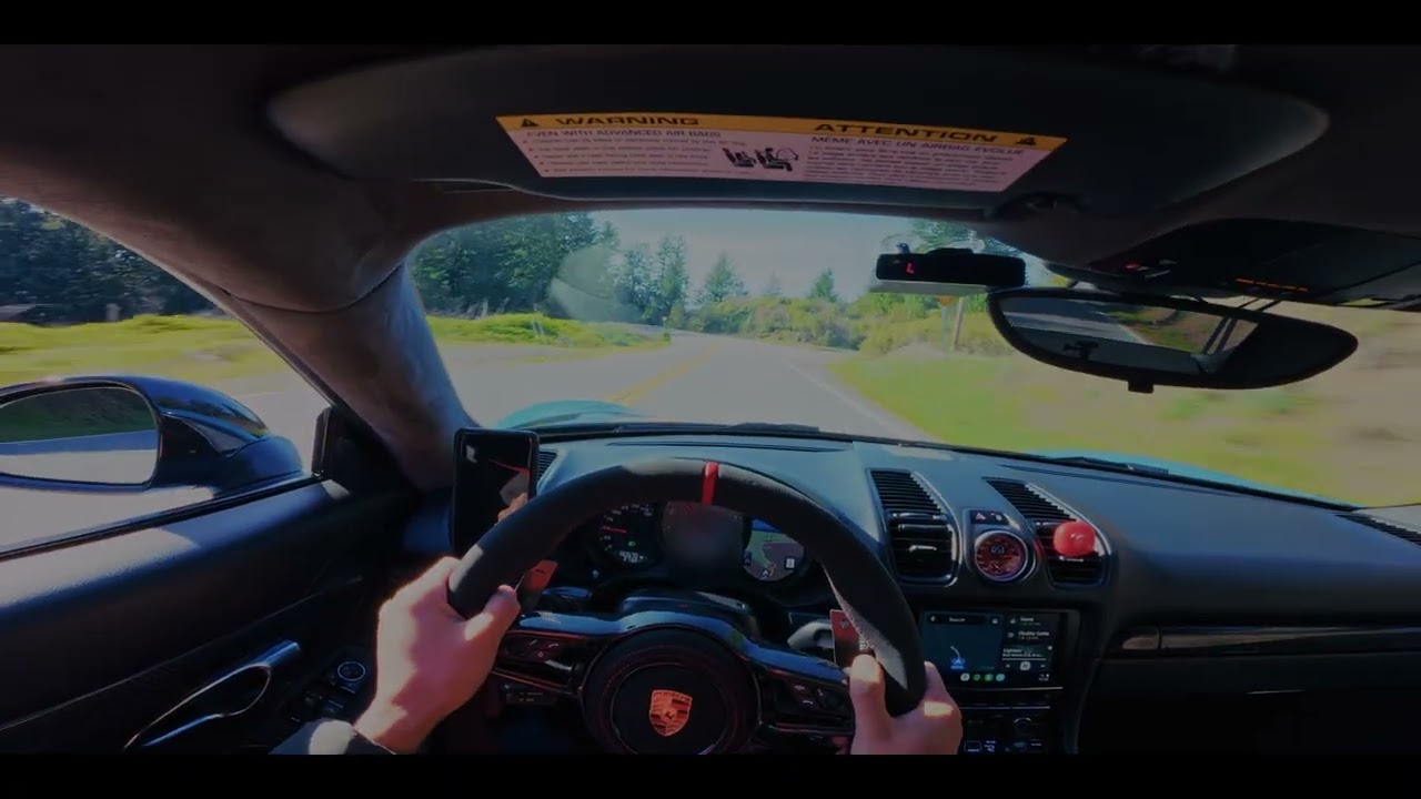 Porsche Cayman S 981 (Race Headers + PSE) POV
