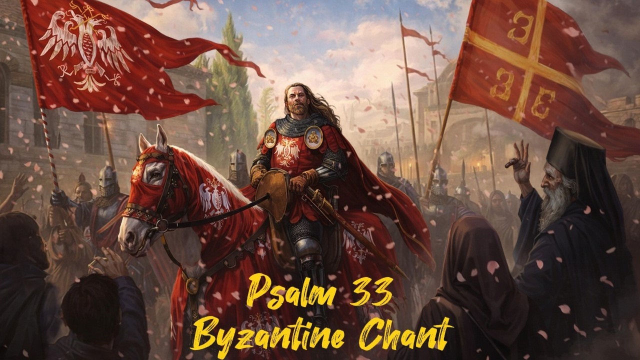 Псалом 33 — «Буду благословлять Господа во все времена» | Византийское пение