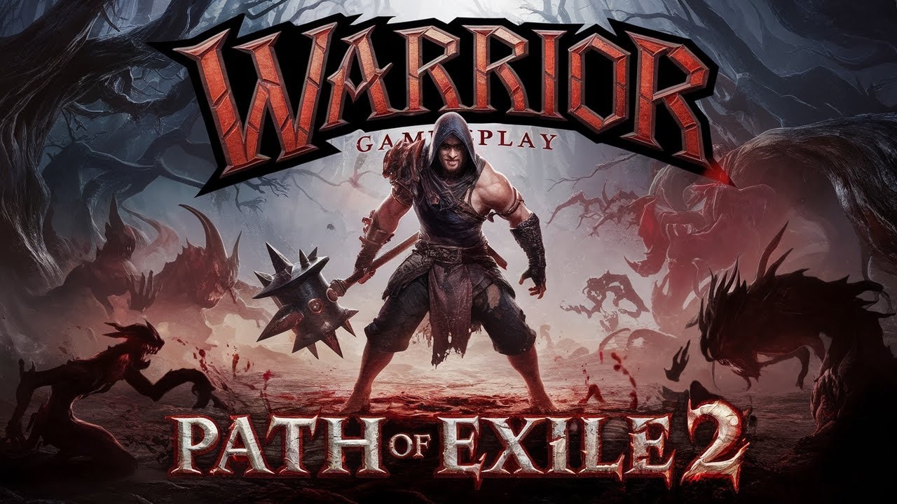 Path of Exile 2 Warrior Gameplay - Early Game Walkthrough (4K)