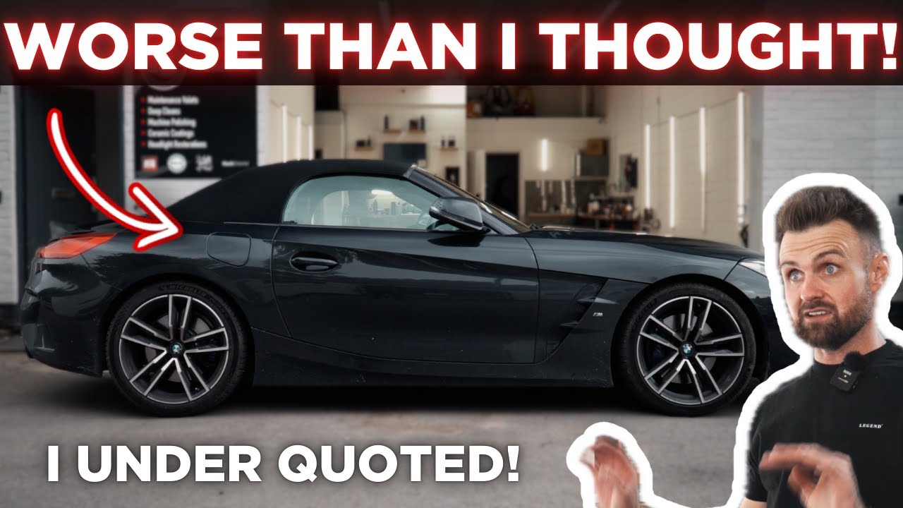 Краска на этом BMW Z4 оказалась хуже, чем я ожидал! Я в стрессе!