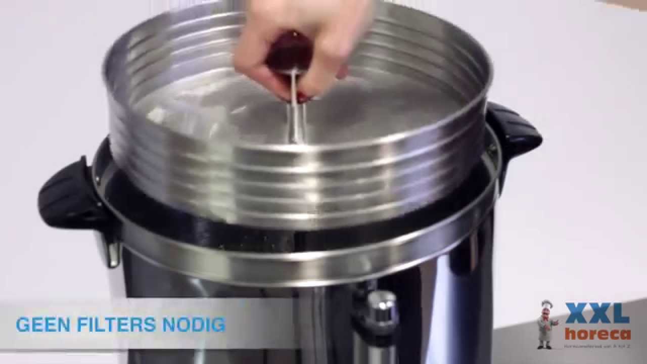 Percolator Koffiepot (50 tot 110 kopjes!) - Casselin