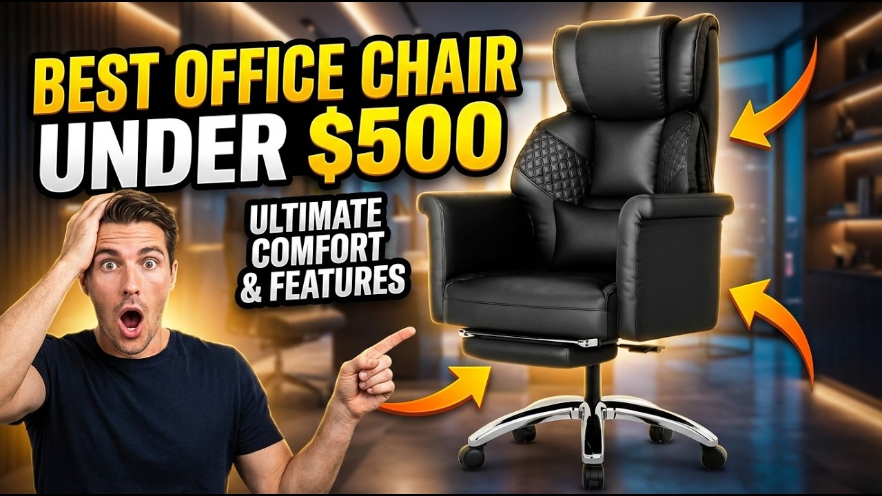 Best Office Chair Under $500 | SUNNOW Ergonomic Chair (I Sat For 10 Hours Straight)