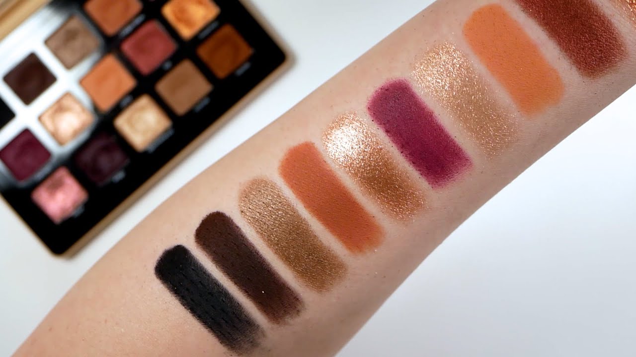 Natasha Denona My Dream Eyeshadow Palette Live Swatches