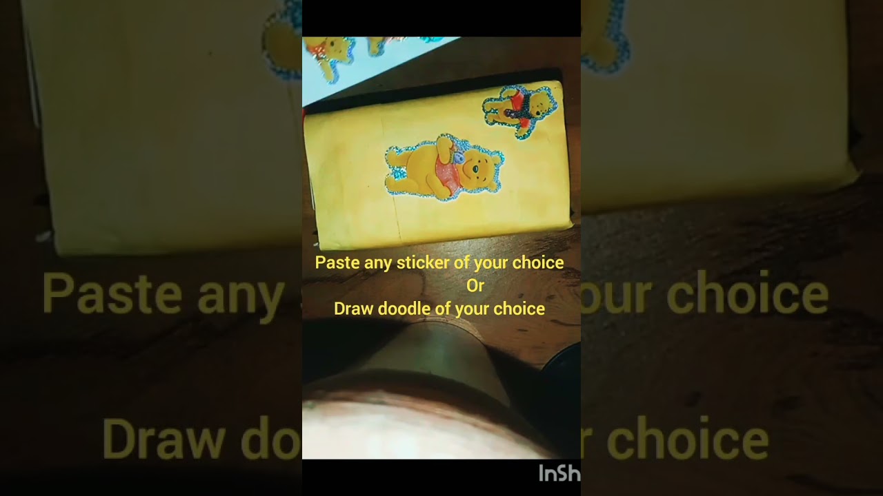 my first craft video let's make a pencil stand ☺️☺️☺️ 