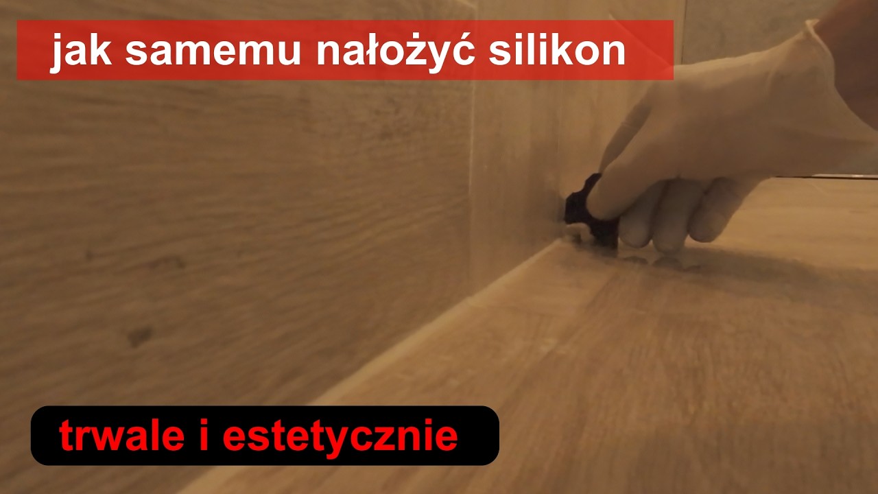 jak nałożyć idealnie  silikon za każdym razem, silikonowanie łazienki