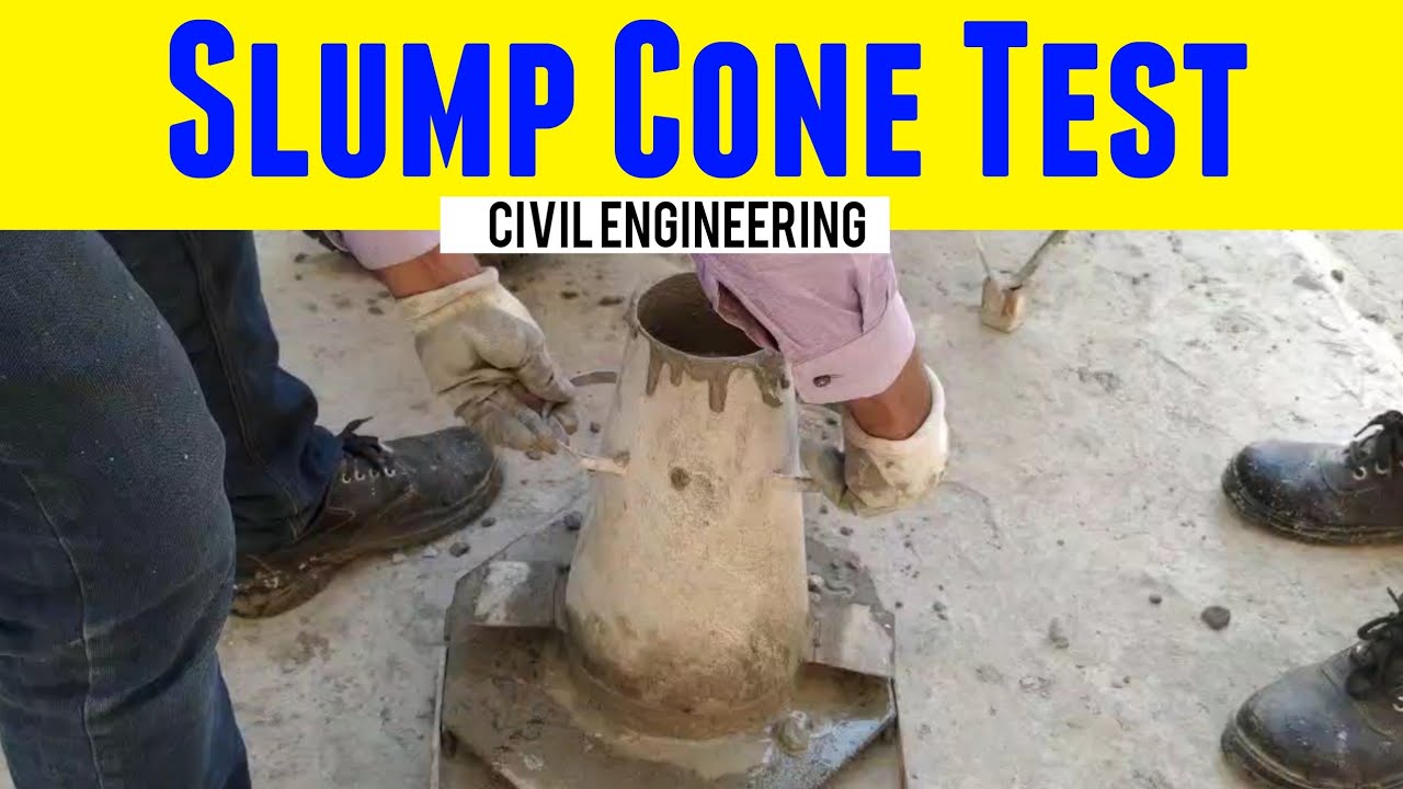 Slump Test on Concrete | Concrete Test | Workability |Step by Step Procedure of Slump cone test
