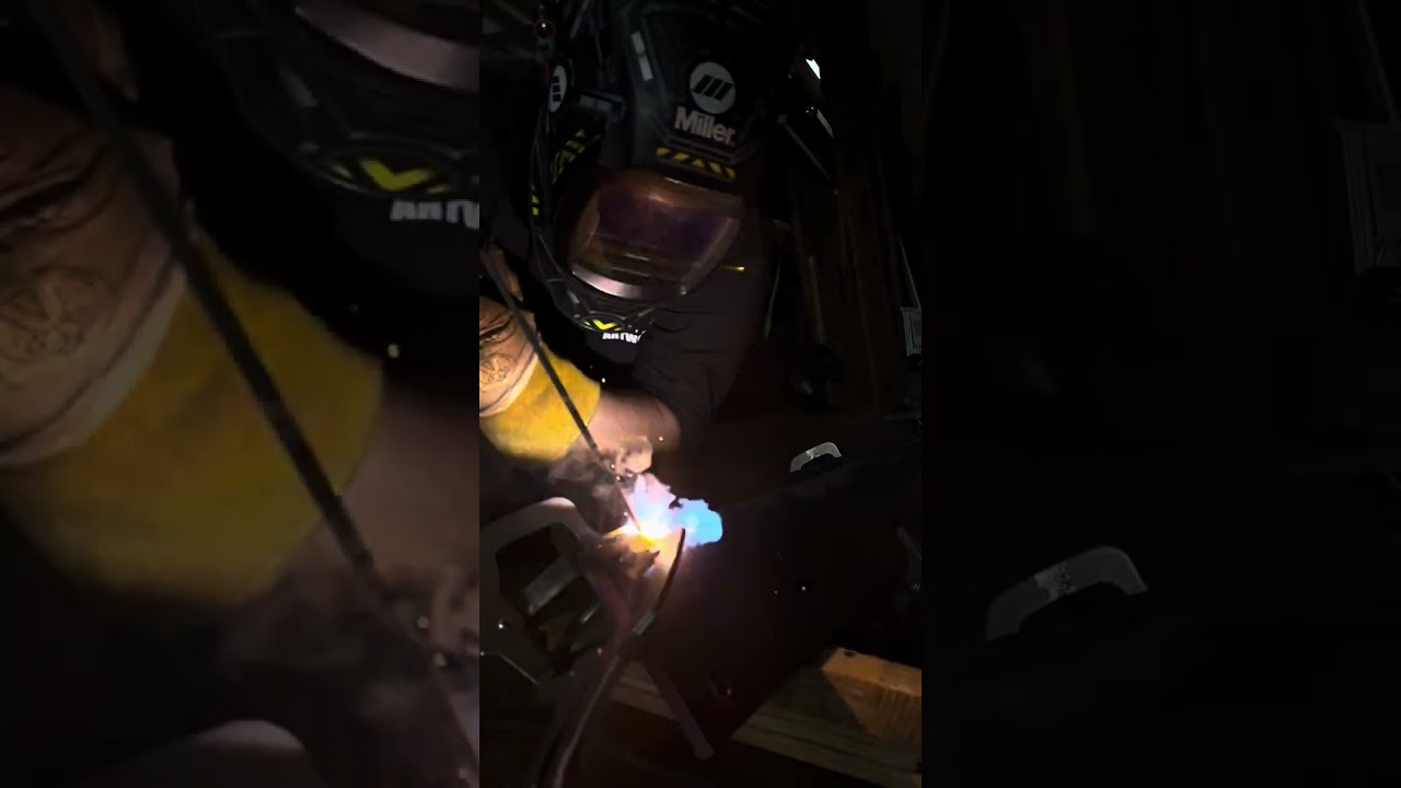 Some stick welding in the shop today! 