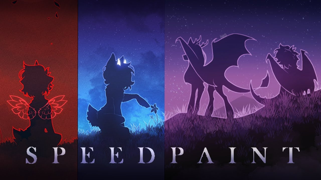 Silhouettes - MLP Speedpaint