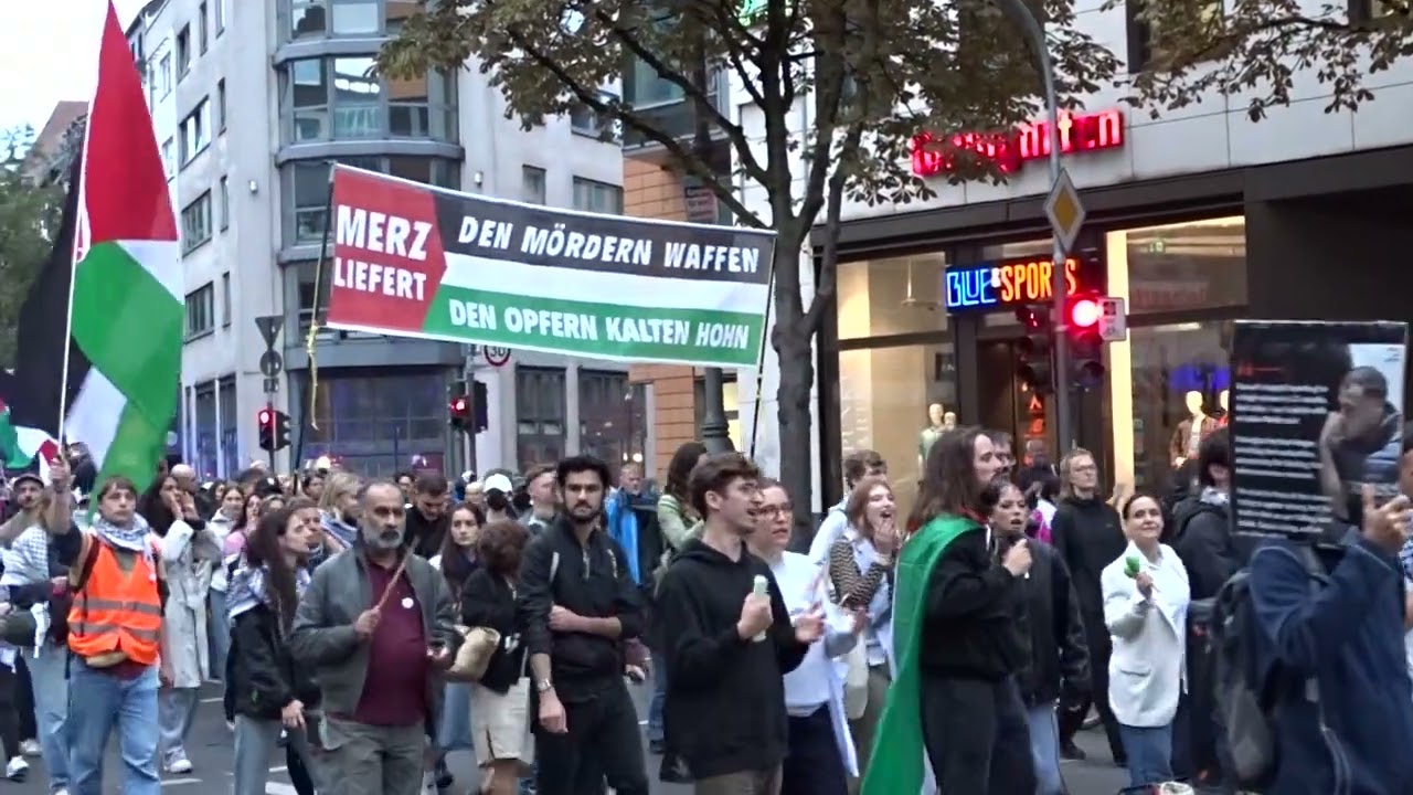 March for Liberation - Palästinenser demonstrieren in Köln für ein freies Palästina