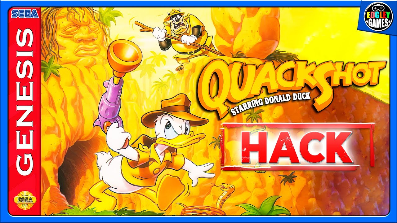[HACK] Quack Shot Starring Donald Duck (Sega Genesis) 🎮 Let's Play!