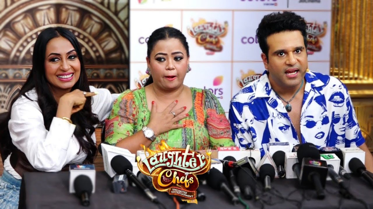 Bharti Singh, Krishna Abhishek, Kashmera Shah At Laughter Chefs - Unlimited Entertainment