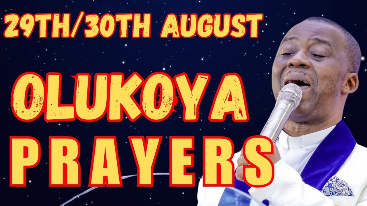 30TH AUGUST FRIDAY VIGIL - ALL NIGHT BREAKTHROUGH MFM MIDNIGHT OLUKOYA PRAYERS FOR DELIVERANCE #mfm