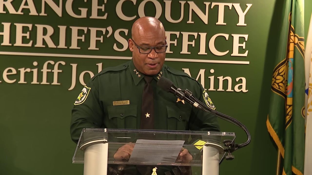 Orange County Sheriff's Office holds briefing on deadly deputy shooting after standoff