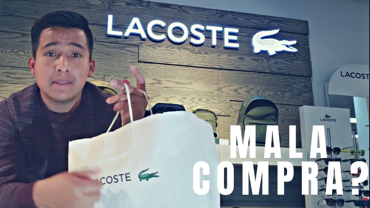 PRECIOS Y CALIDAD DE LOS ZAPATOS EN LACOSTE|CARLOS TE DA A CONOCER|
