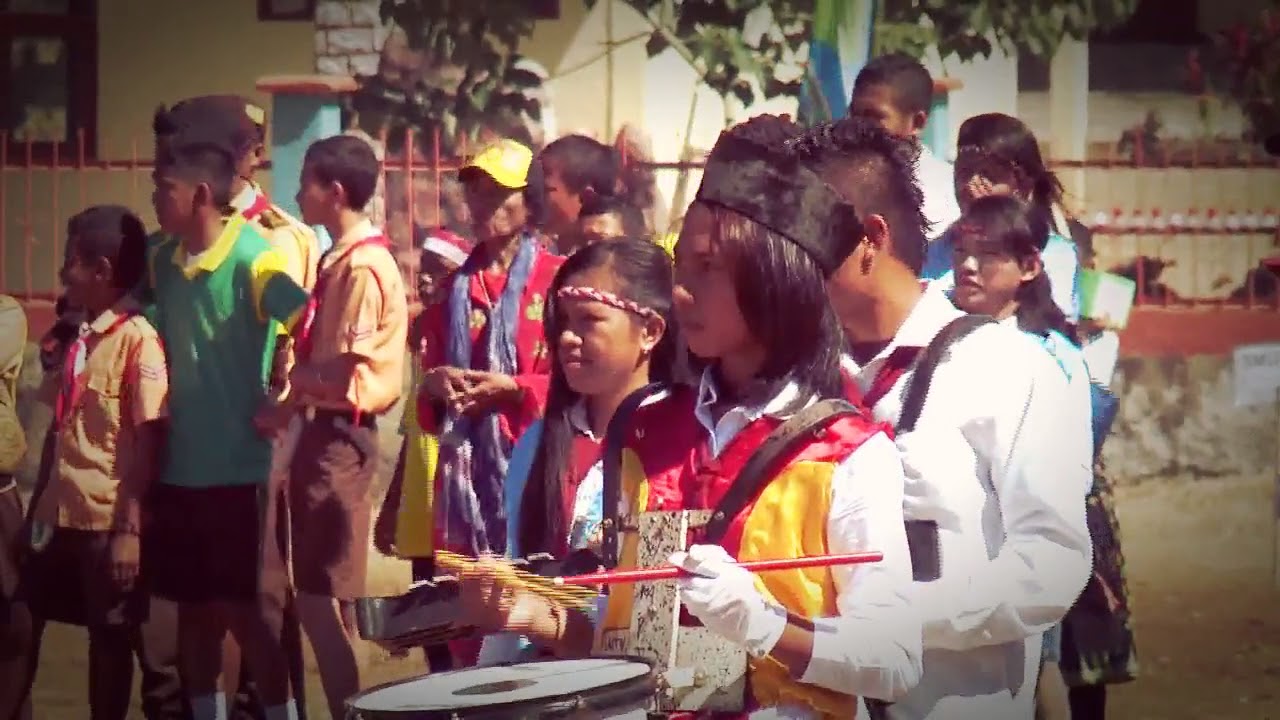 DrumBand SMAK Pancasila perform 2013 HUT RI 68 2013