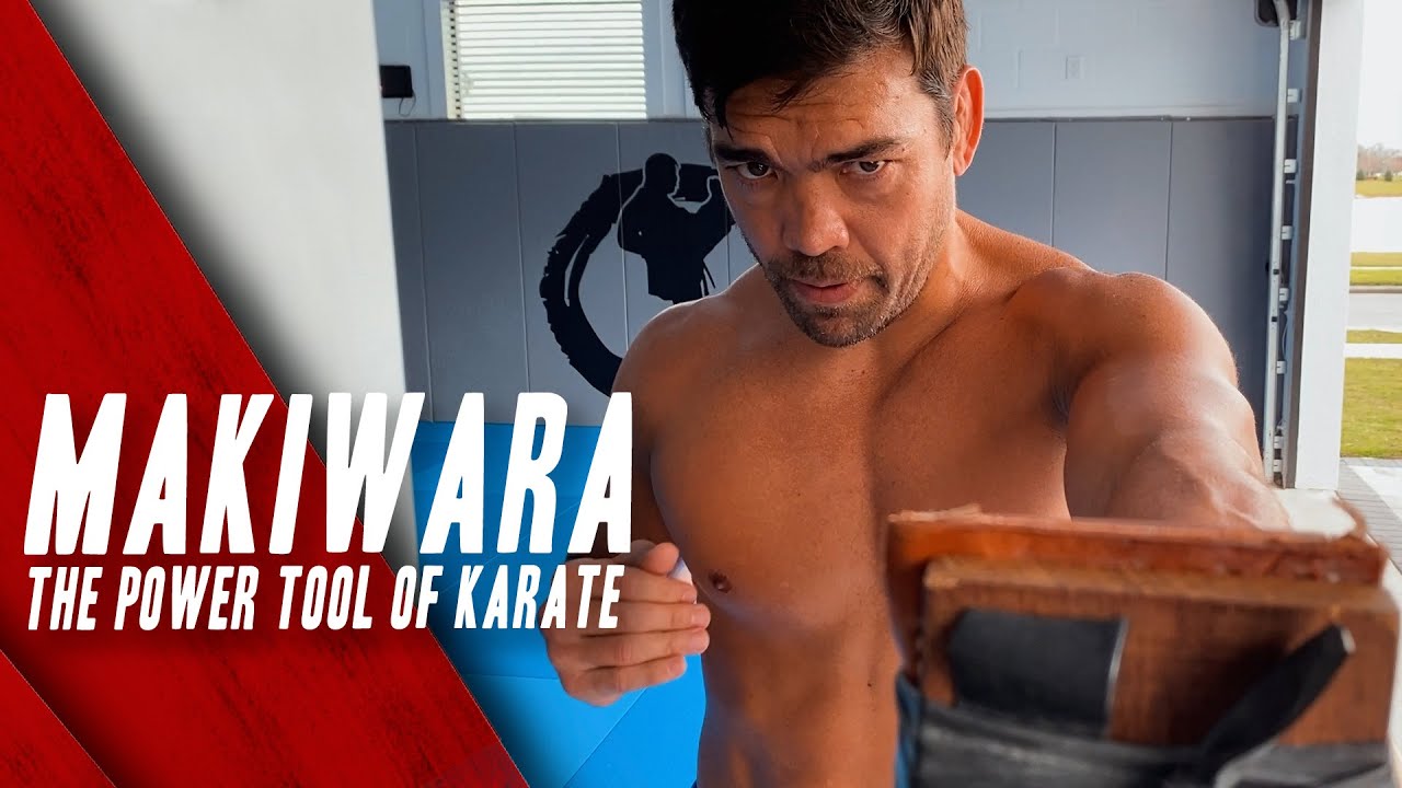 Makiwara! Lyoto Machida show us this traditional Japanese tool made to improve your punch!