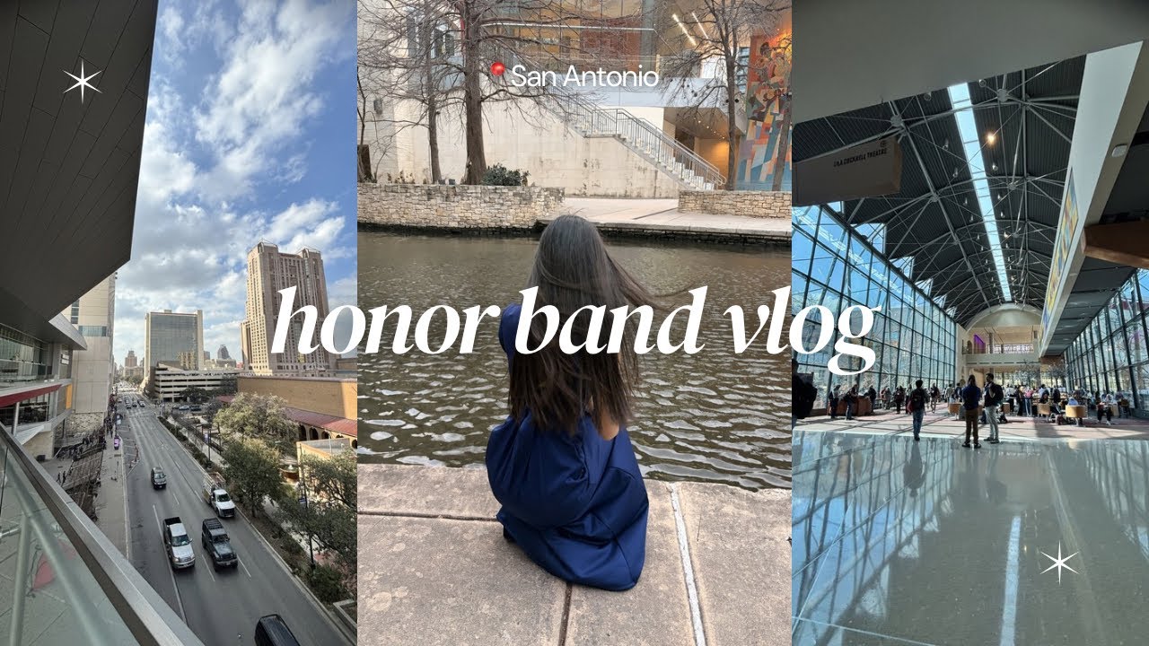 My honor band vlog! (3A honor band performance)