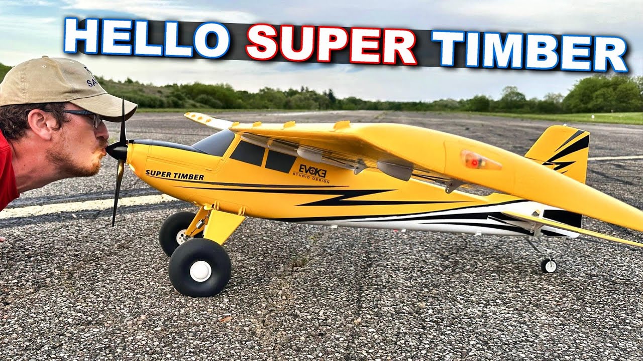 Прощай, старый Timbers, здравствуй, Super Timbers! - Самолёт E-flite Super Timber 1,7 м с дистанц...