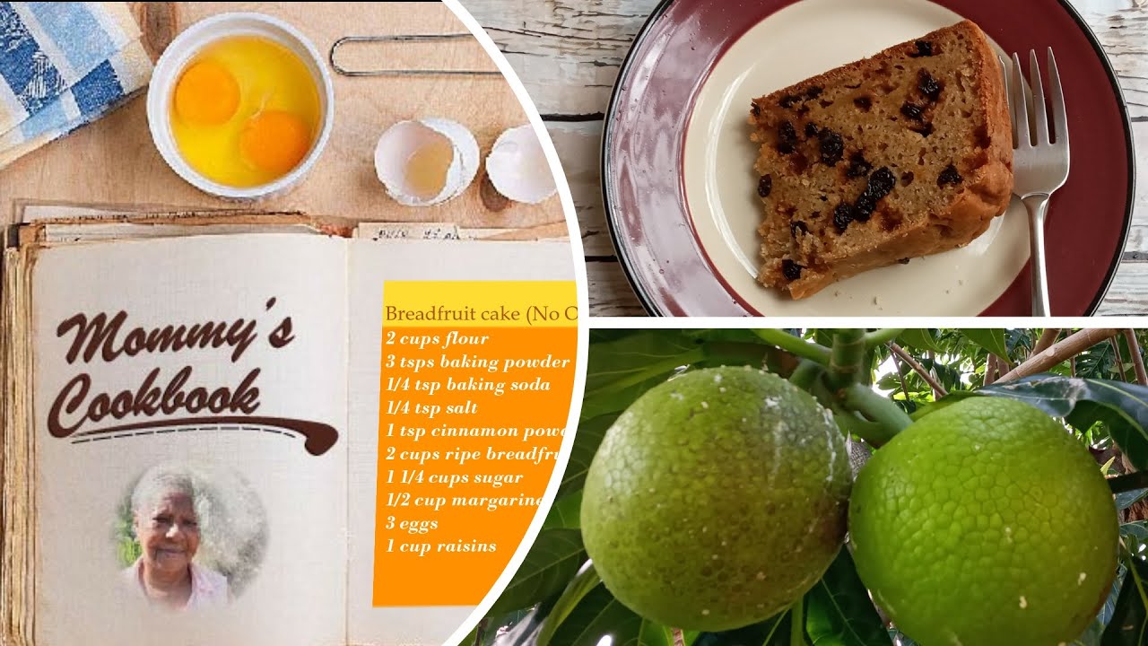 How to Make Ripe Breadfruit Cake| No Oven| @mommyscookbook1973| Jamaica| Doctor Baillie