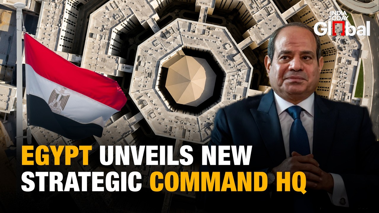 El-Sisi Inaugurates Egypt's New Strategic Command Headquarters in the New Capital