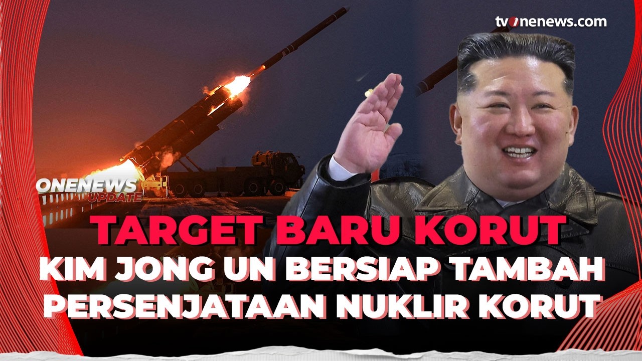 Kim Jon Un Bersiap Tambah Persenjataan Nuklir Korut | OneNews Update