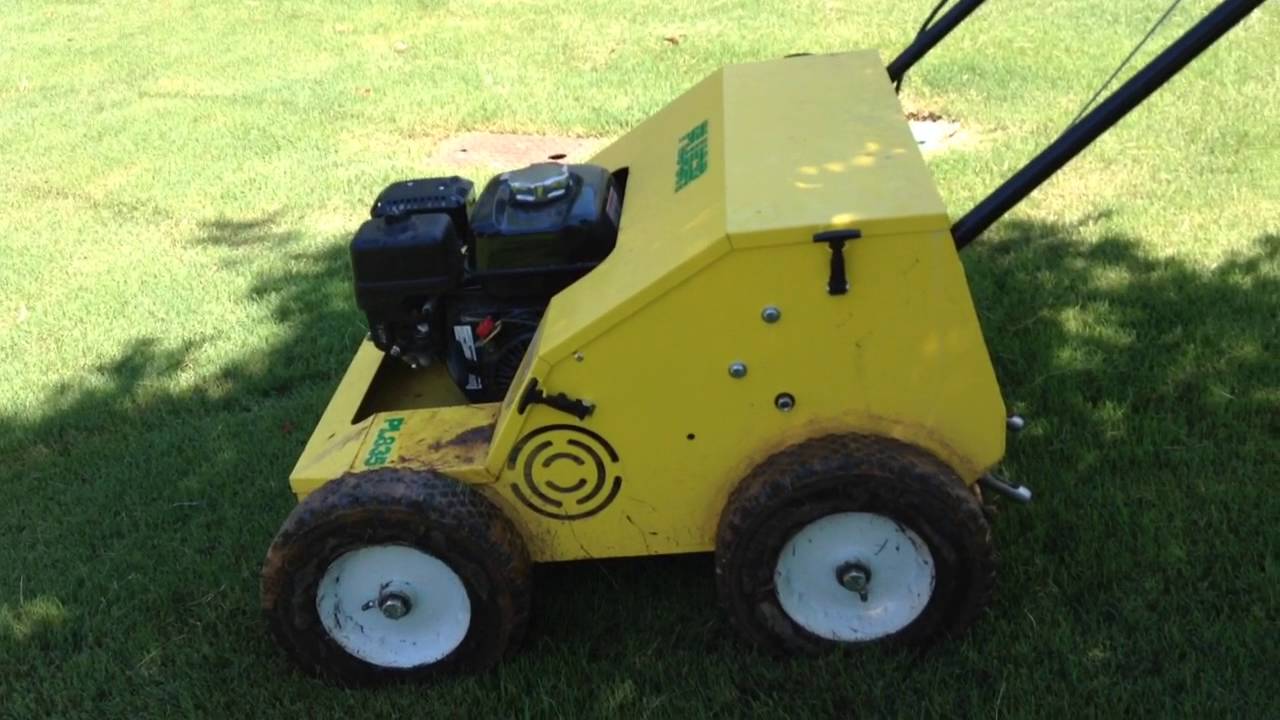 summer core aeration and review plugr PL835 part 1