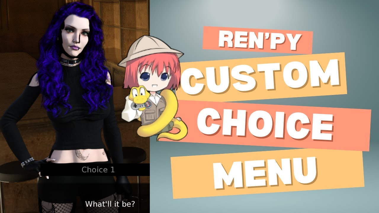 Mastering Ren'Py: Customize Your Choice Menu for Unique Visual Novels