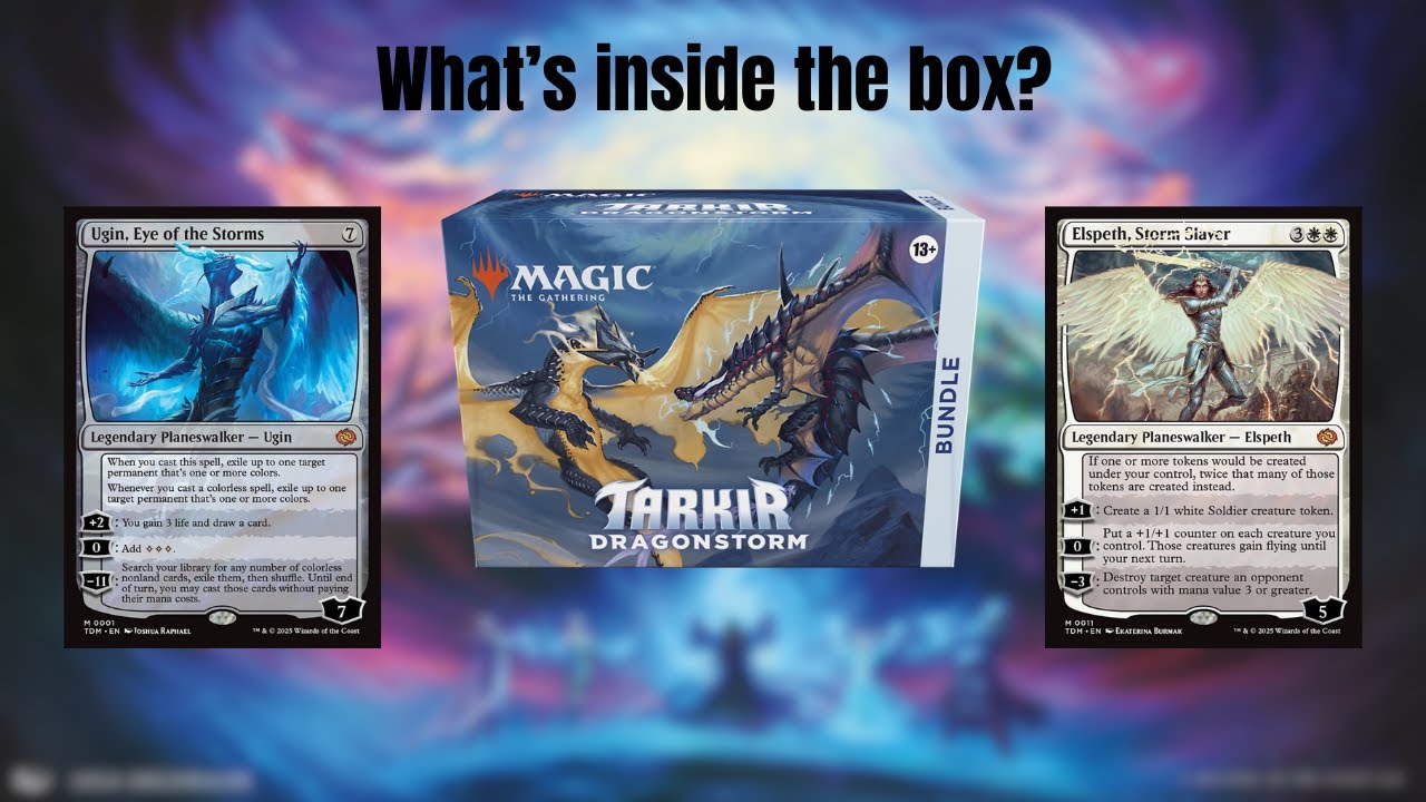 The Search for Ugin and Elspeth | Tarkir Dragonstorm Bundle Opening