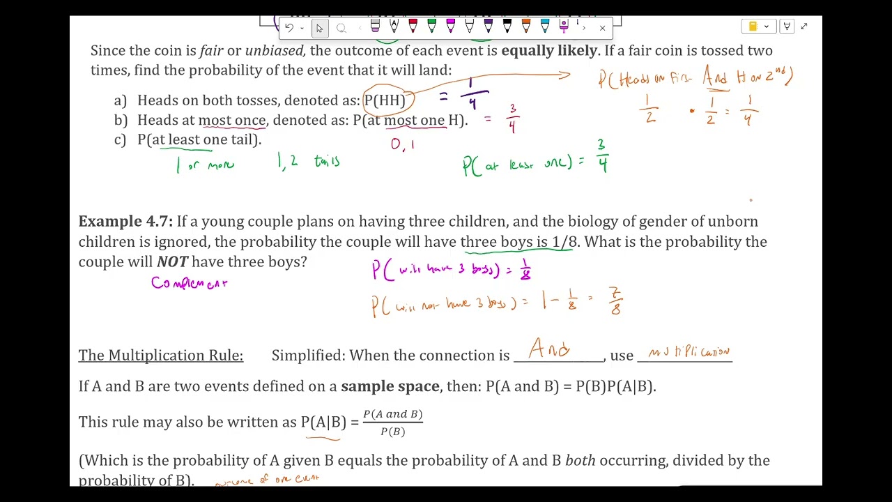 4.2-More on Probability