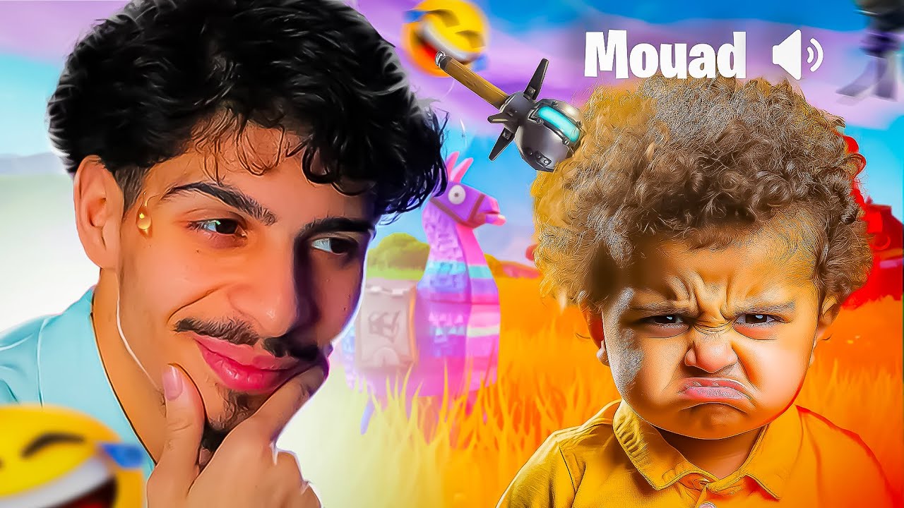 Je Tombe Sur Un Enfant Raciste en comblé Sur fornite  💀🤣