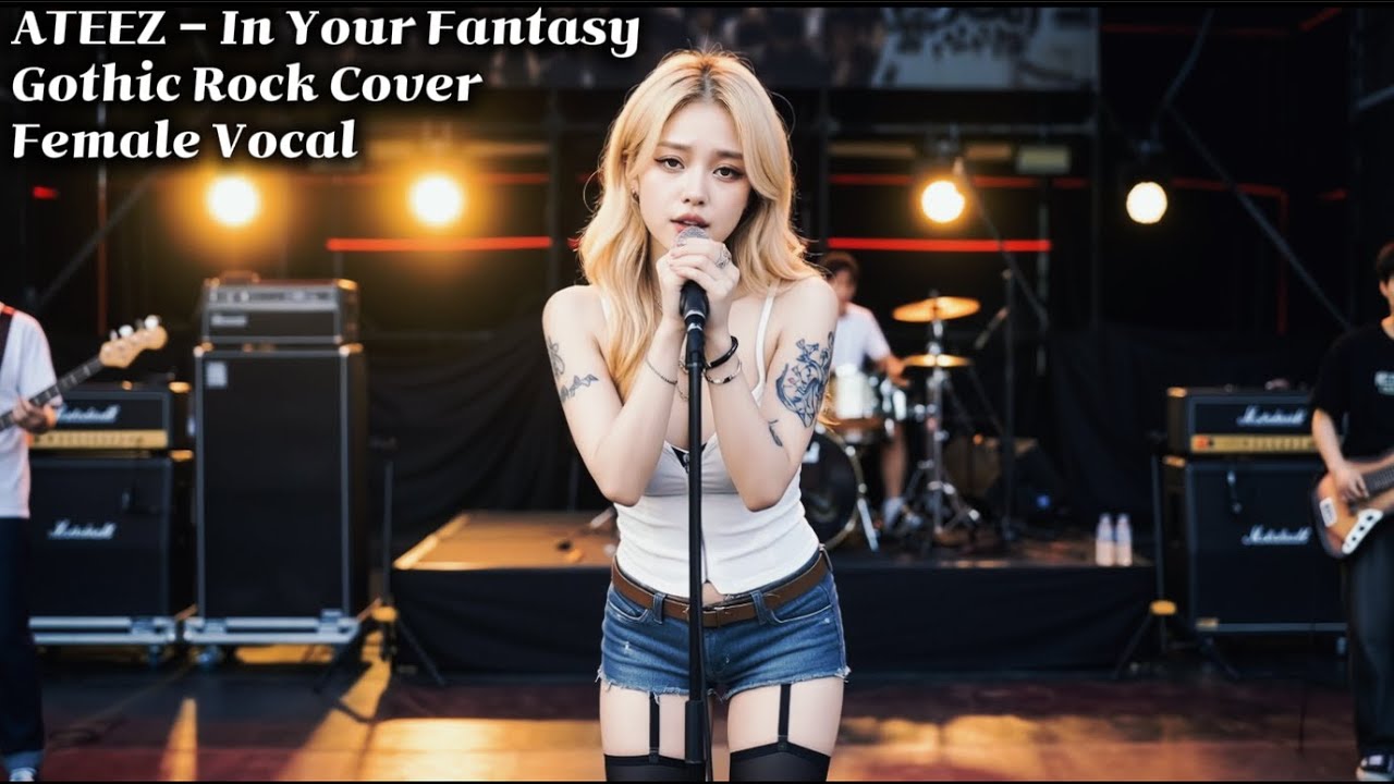 (AI COVER) 에이티즈 - In Your Fantasy (여성 보컬, 고딕 락 커버)