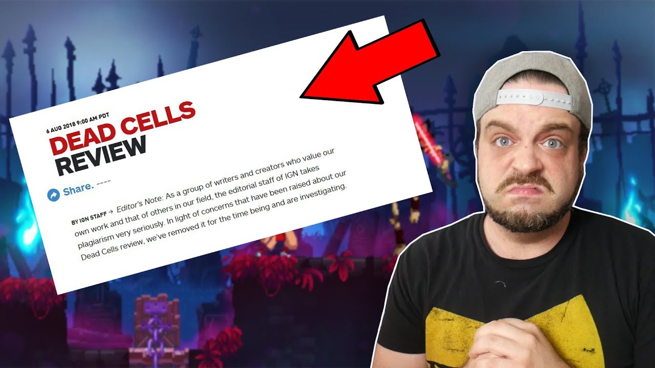IGN STEALS Smaller YouTuber's Dead Cells Review?!  | RGT 85