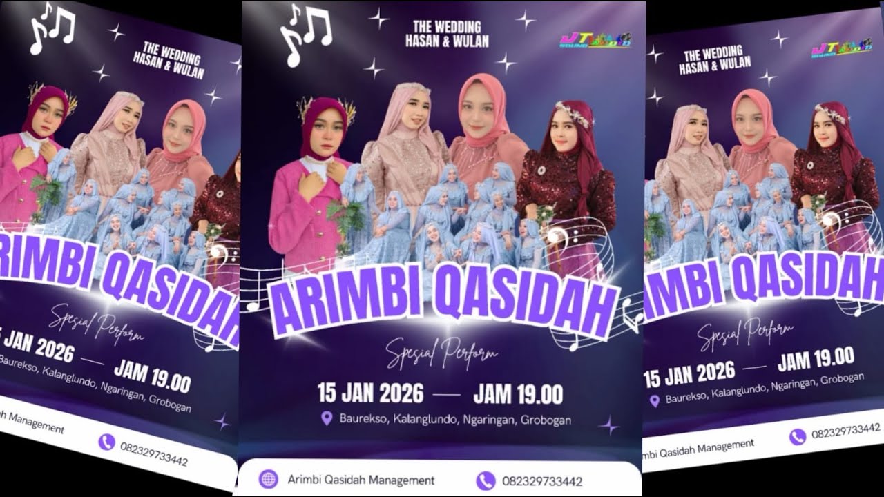 🔴LIVE ARIMBI QOSIDAH PUTRI IN BAUREKSO,KALANGLUNDO / WEDDING 