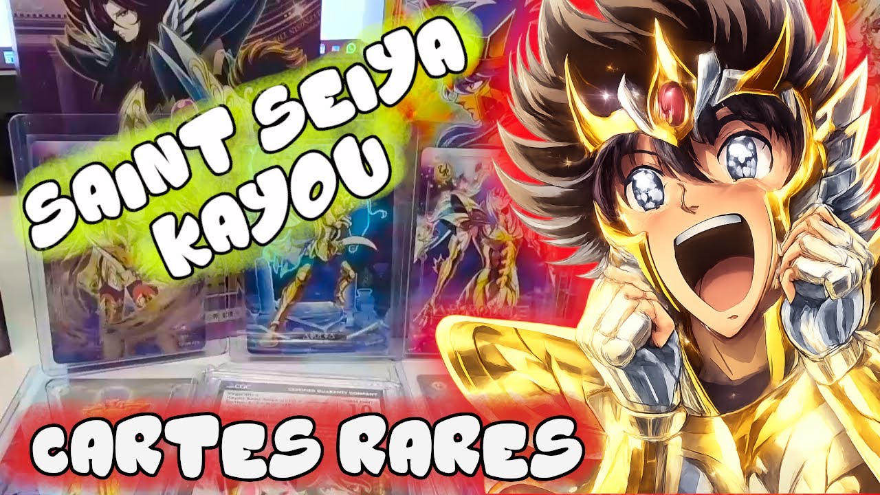 J&rsquo;ai achet&eacute; 4 displays Saint Seiya Kayou&hellip; voici les cartes qui piquent !