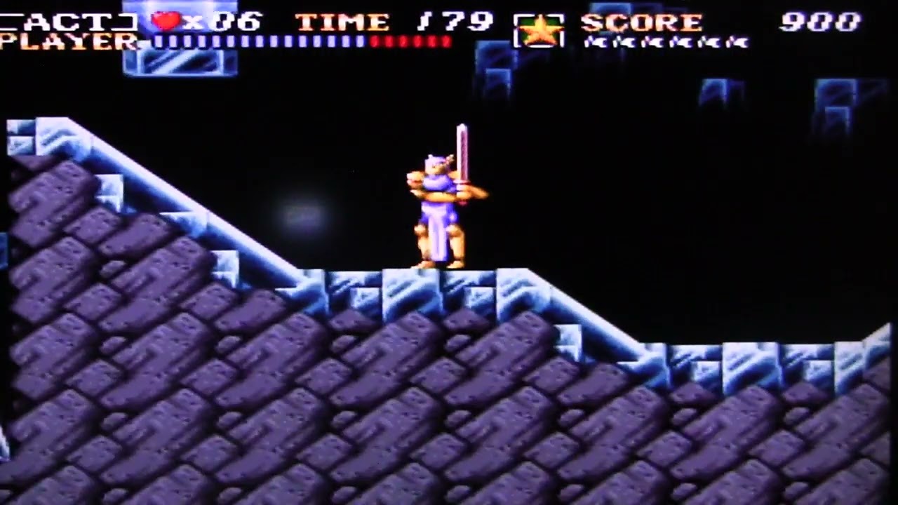ActRaiser – Northwall Boss: Merman Fly
