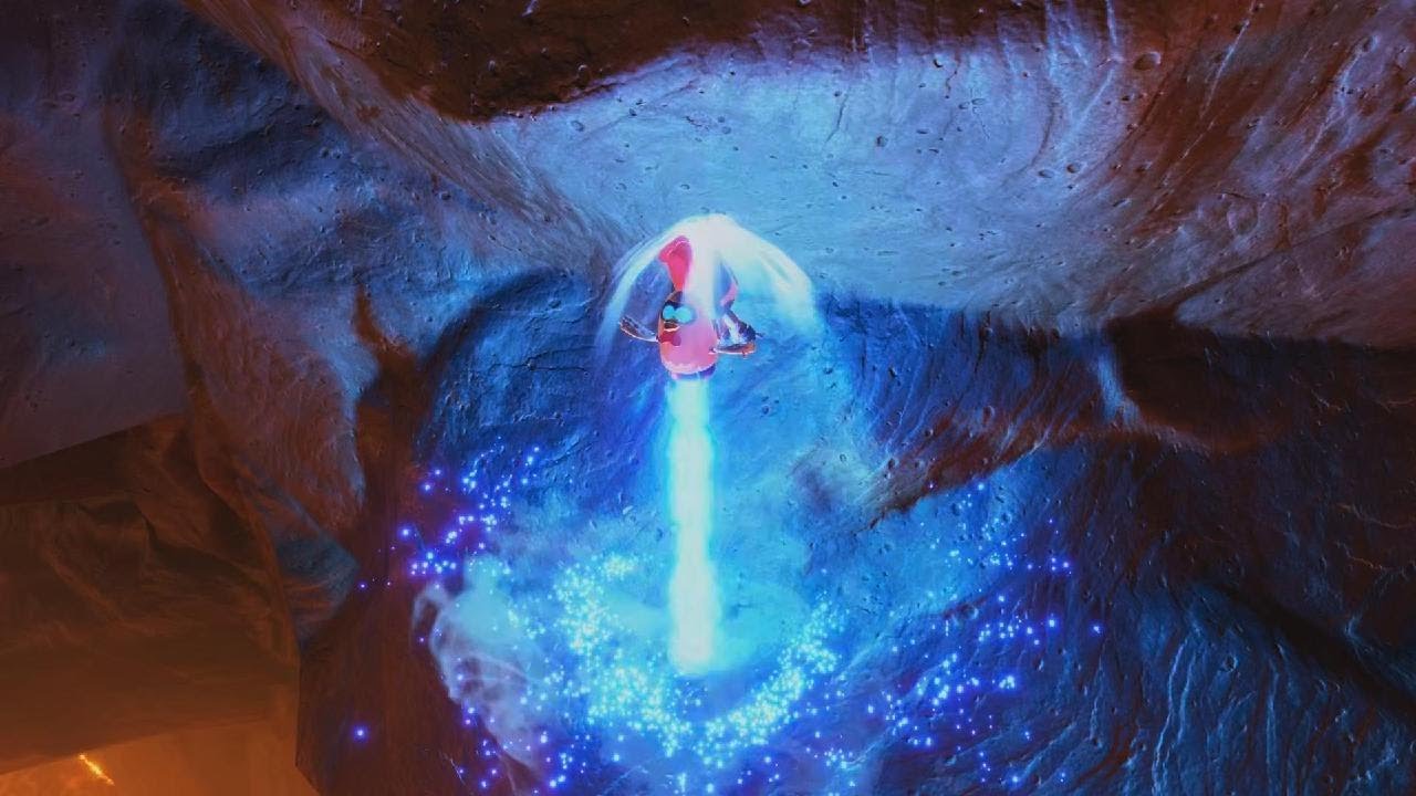 Astro bot enter divine light