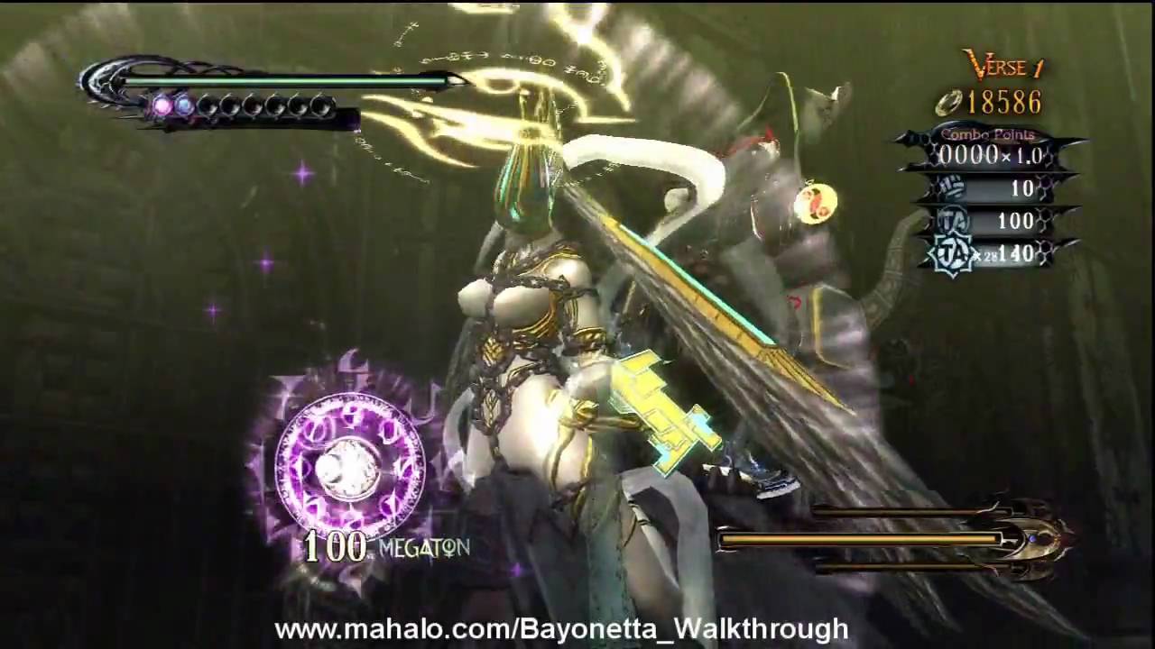 Bayonetta Walkthrough - Chapter 10 - Paradiso-A Sea of Stars Part 1 HD