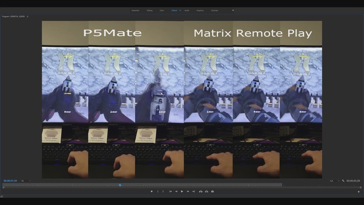 P5Mate Input Lag Test vs Xim Matrix Remote Play