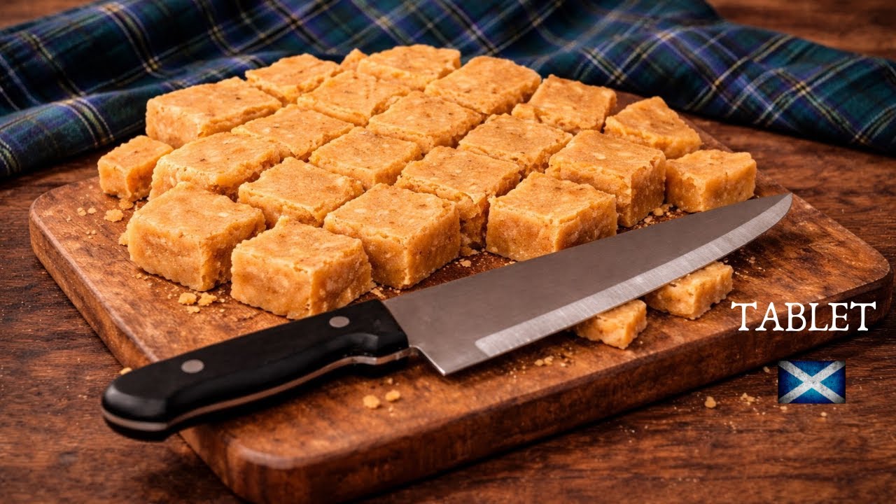 Traditional Scottish Tablet Recipe & Cook With Me! :)