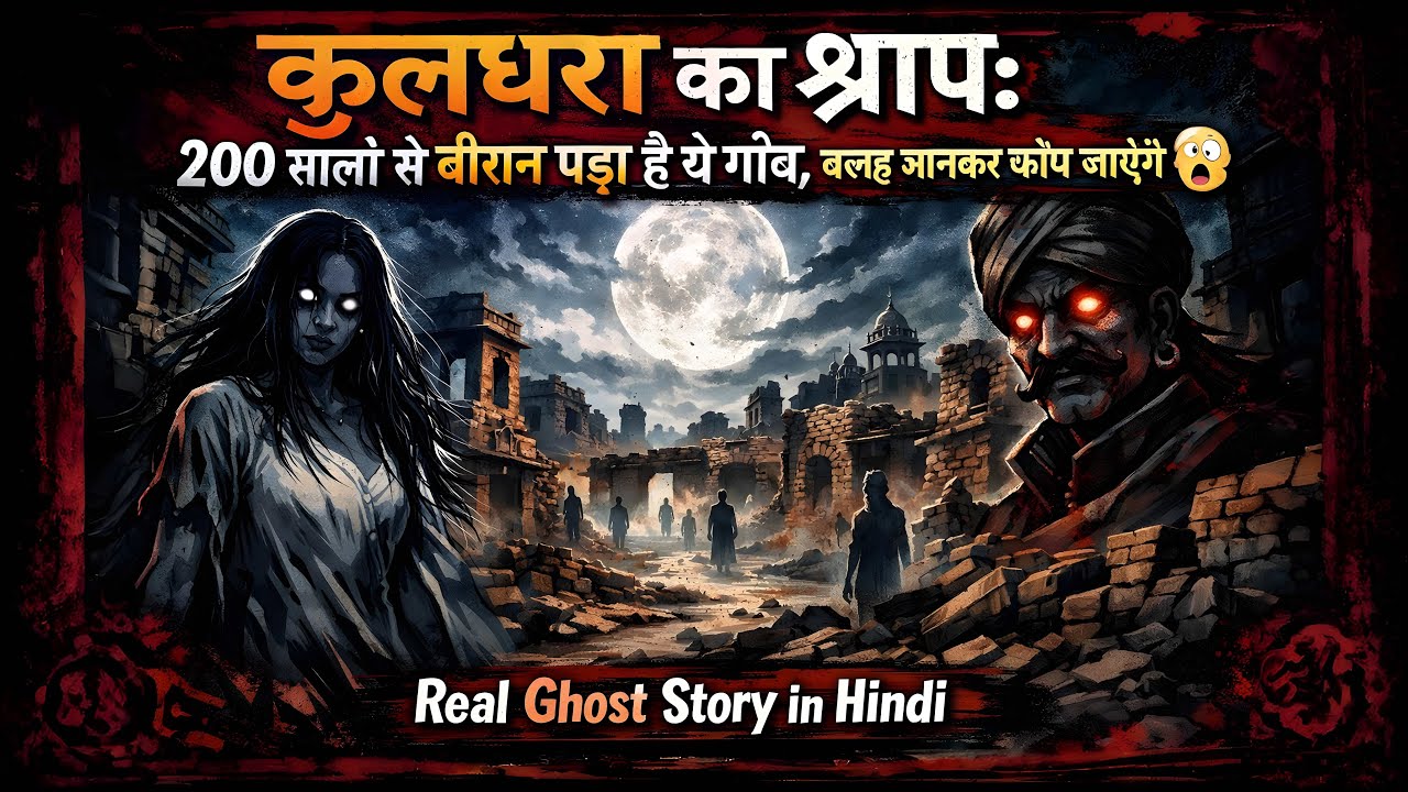 कुलधरा का श्राप 😱 | एक रात में उजड़ गया पूरा गाँव | Kuldhara Real Horror Story Hindi