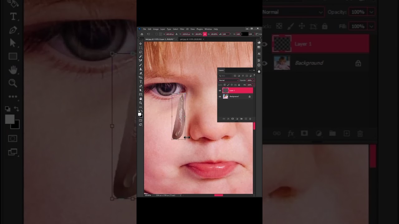 Eye Drop_|_Photoshop 2023