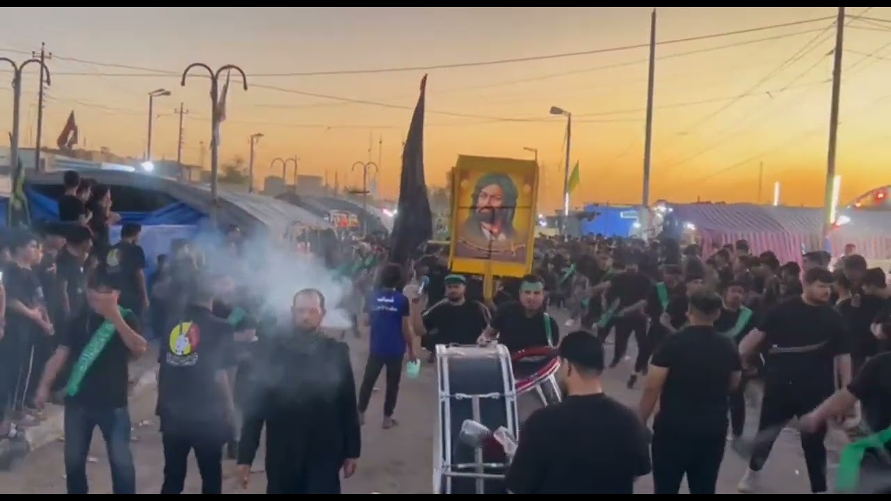 ونعم من العباس .الرادود عباس الكعبي موكب الحسن المجتبئ ع بغداد النهروان يوم 7 محرم الحرام