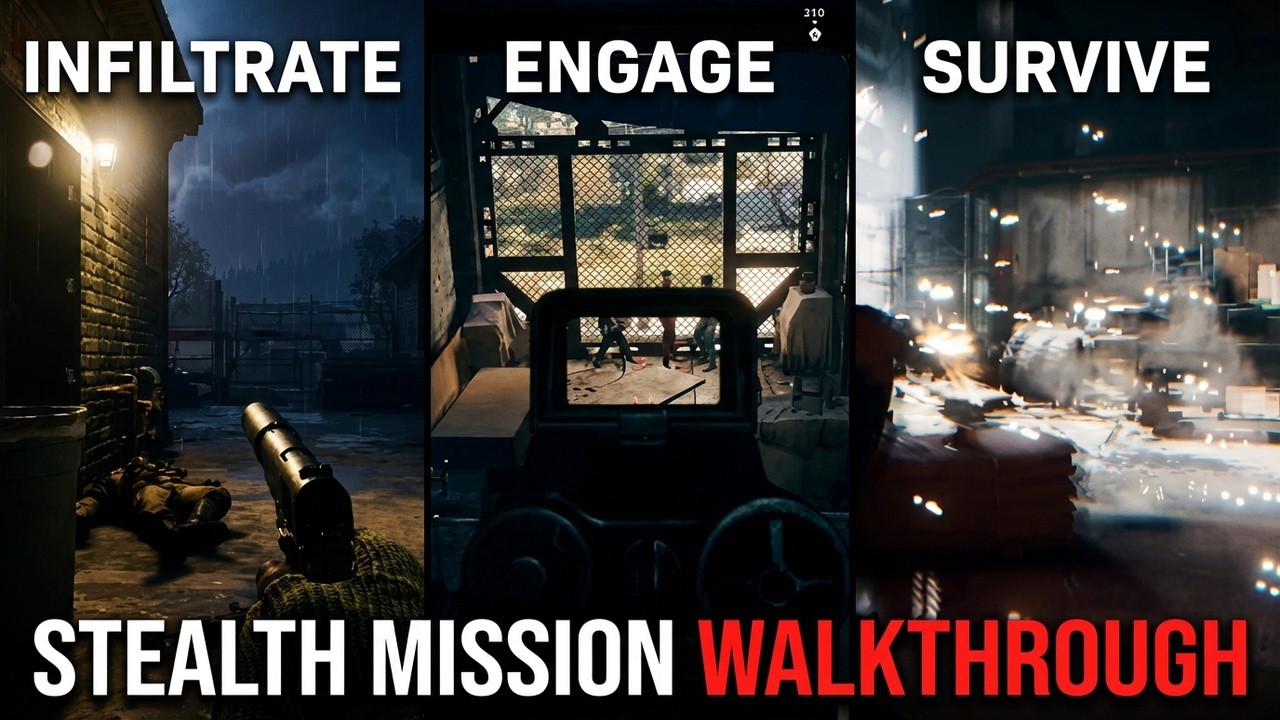 Redlight, Greenlight Stealth Action - Complete Cold War Campaign Mission