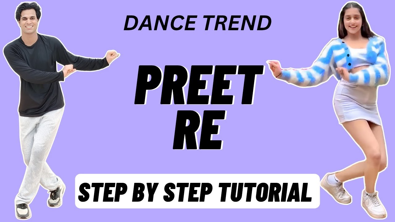 Preet Re Reels Dance Trend Tutorial | Dhadak 2 | Preet Re Instagram Dance Trend Tutorial