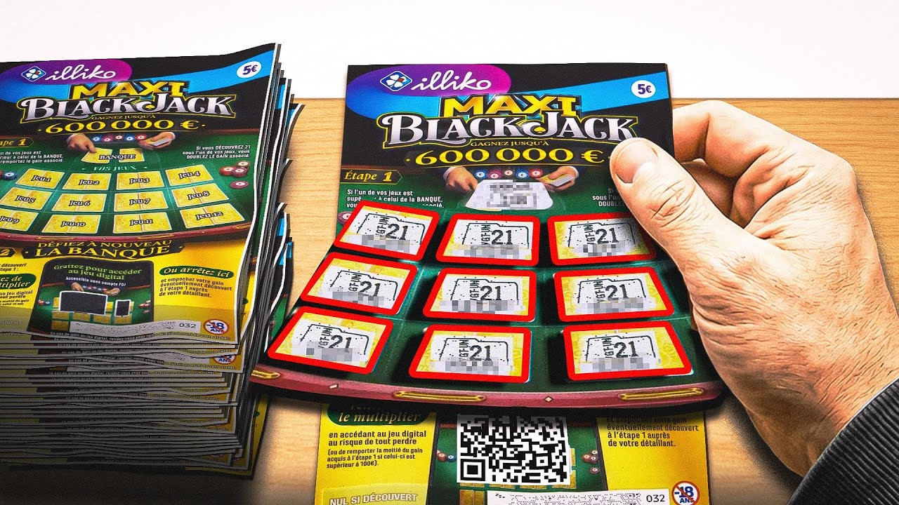 GROS GAINS DANS CE CARNET DE MAXI BLACKJACK 🤩