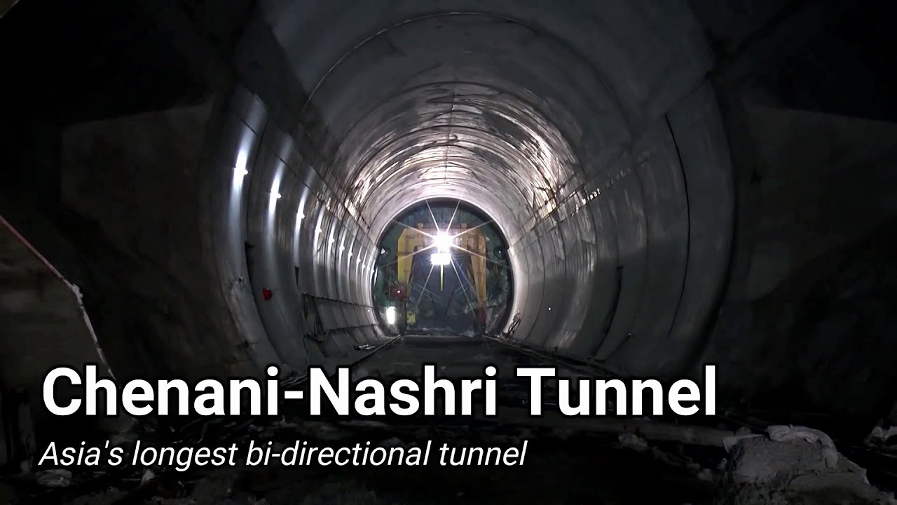 India's CN tunnel - Asia's longest bidirectional tunnel