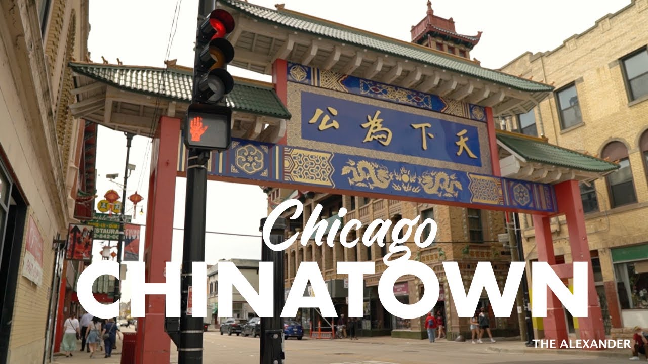 ⛩ Asi es el BARRIO CHINO de Chicago #Recorriendo Chicago #the Alexander